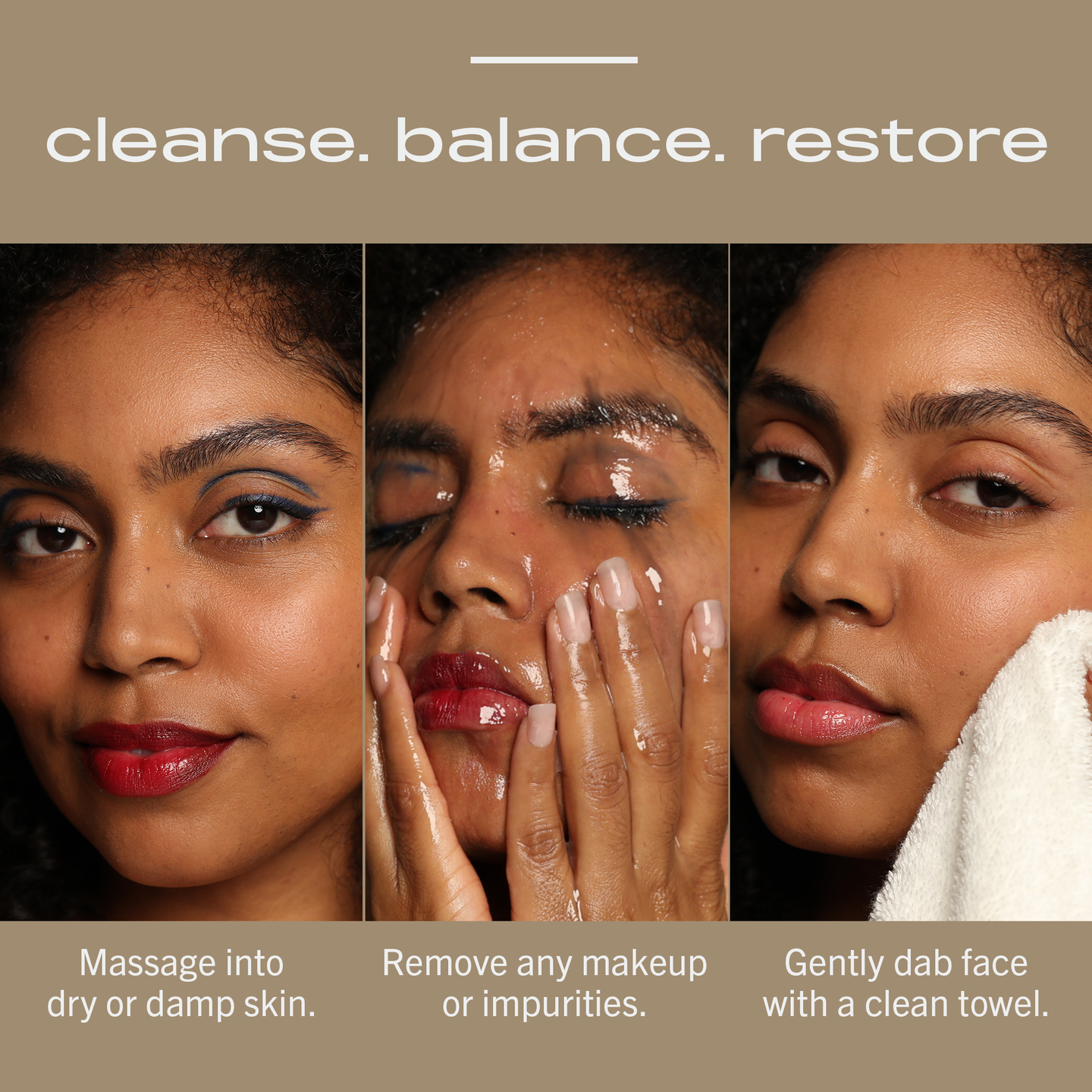 REMOVE + REPLENISH GEL BALM CLEANSER