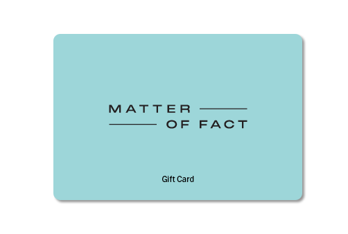 MATTER OF FACT Skincare Gift Card